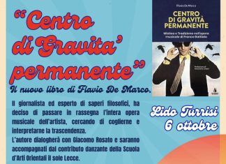 Domenica 6 Ottobre al Lido Turrisi di San Cataldo, Centro di Gravità Permanente