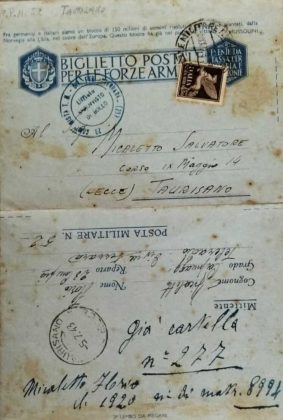 Una finestra sul passato. A Cavallino in mostra le cartoline dei prigionieri di guerra - Corriere Salentino