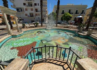 Nuovi alberi in piazza Carducci a Gallipoli