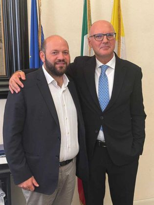 Il Presidente Minerva ha accolto in Provincia il nuovo Prefetto Manno - Corriere Salentino