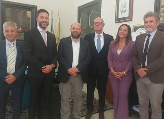 Il Presidente Minerva ha accolto in Provincia il nuovo Prefetto Manno