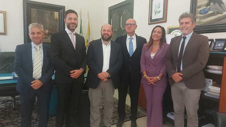 Il Presidente Minerva ha accolto in Provincia il nuovo Prefetto Manno - Corriere Salentino