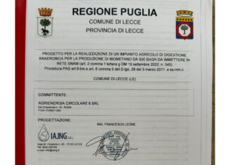 Centrale di biometano in località Cafore, nuovo allarme del Pd e del Movimento “Con”: appello alle istituzioni, “ubicazione non idonea”