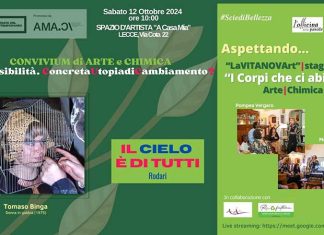 Torna nello “Spazio d’artista a casa mia” l’appuntamento annuale de “La Giornata del Contemporaneo” promossa da AMACI