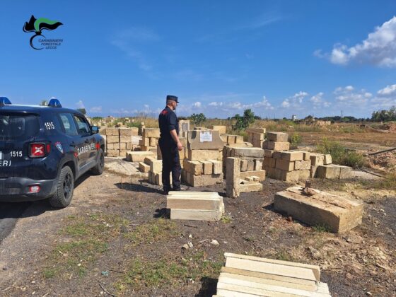 Cava d’estrazione abusiva, scattano denuncia e sequestro a Gallipoli - Corriere Salentino