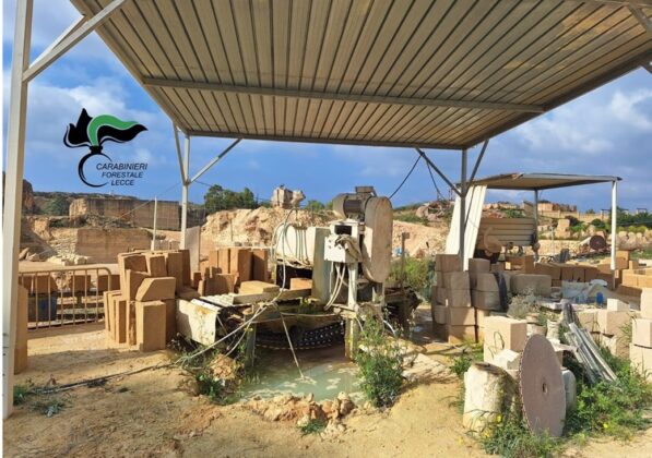 Cava d’estrazione abusiva, scattano denuncia e sequestro a Gallipoli - Corriere Salentino
