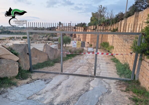 Cava d’estrazione abusiva, scattano denuncia e sequestro a Gallipoli - Corriere Salentino
