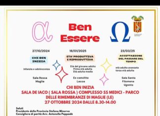 Incontri sul benessere. Il primo il 27 ottobre a Maglie