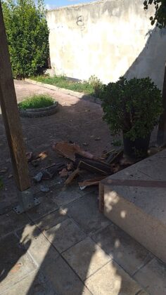 Vandali all’Aria Sana, distrutta la statua di Sant’Antonio del fuoco - Corriere Salentino