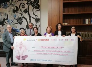 “Inseguendo una speranza”, consegnati dalla “Fondazione Nadia Toffa” i primi fondi per i bambini con tumori al cervello”