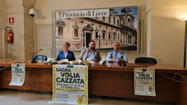 Martano si prepara alla XXXIII Sagra de la Volìa Cazzata: Tradizione, cultura e sapori del Salento dal 17 al 20 ottobre 2024 - Corriere Salentino