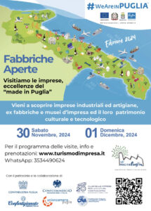 Fabbriche Aperte, ecco il tour per le visite guidate - Corriere Salentino