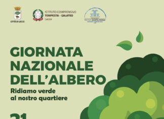 Giornata nazionale dell’albero anche a Lecce manifestazioni per la tutela del verde.