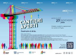Cantieri aperti. Costruire è arte. Mercoledì 27 novembre il cantiere di restauro della Chiesa di Sant’ Irene, aprirà le porte a studenti, imprenditori edili e cittadinanza