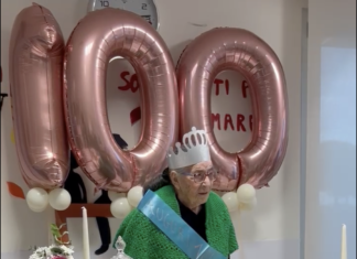 Nonna Rosa spegne 100 candeline: emozione e festa alla Residenza “Don Tonino Bello 3” di Miggiano