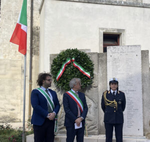 Anche Melendugno celebra la Giornata dell'Unità Nazionale e delle Forze Armate - Corriere Salentino