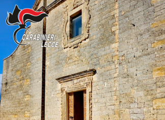 Furto in chiesa a Novoli. Refurtiva recuperata dai Carabinieri