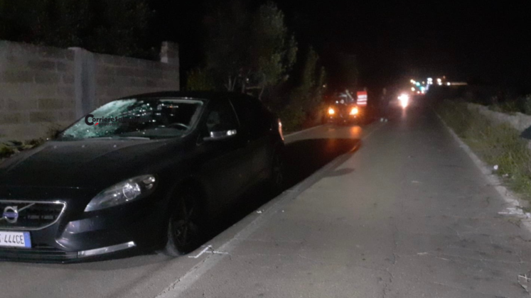 Travolti da un’auto, un morto e un ferito grave. Conducente positivo ad alcol e droga: ai domiciliari - Corriere Salentino
