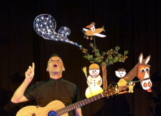 Sabato 23 novembre Lullaby di Kosmocomico teatro per Ci vuole un fiore – famiglie a teatro