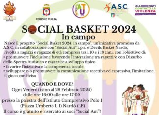 “Social Basket 2024: in campo”: a Nardò al via il progetto di inclusione sociale