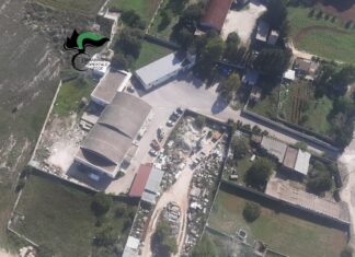 Discarica di rifiuti edili in un’azienda. Scatta il sequestro dell’area e la denuncia
