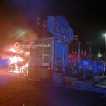 Festa di San Quintino senza pace: dopo il furto di merce, l’incendio di un camion delle giostre - Corriere Salentino