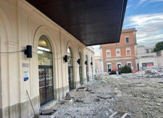 Lunedì riparte il cantiere stazione, era fermo per un vecchio impianto trovato durante gli scavi, Giordano Anguilla: “Consegna in circa 2 mesi”