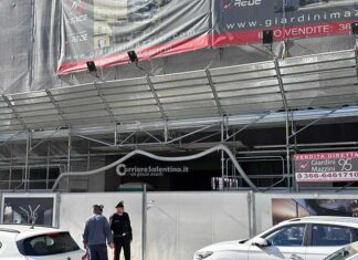 Ancora un dramma sul lavoro: cade da un’impalcatura nel pieno centro di Lecce, nulla da fare per un imprenditore