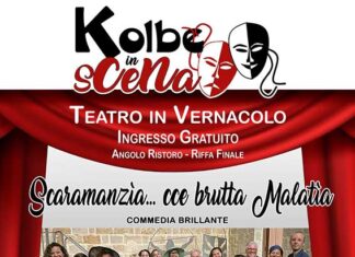 Le Rote Pacce con Scaramanzia… cce brutta Malatìa al teatro Parrocchiale di San Massimiliano Kolbe a Lecce