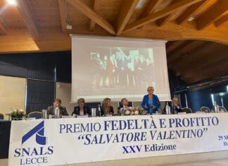 SNALS, il 3 gennaio il premio “Salvatore Valentino, una vita dedicata ai giovani”