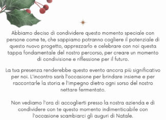 Evento speciale presso Melograni Martino il 21 dicembre