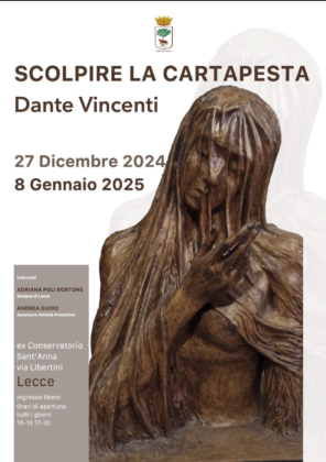 La Mostra Cartapesta d’Autore di Dante Vincenti al Conservatorio Sant’Anna - Corriere Salentino