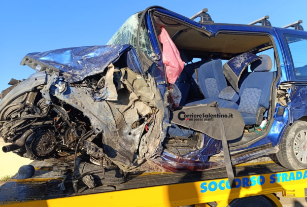 Schianto frontale nel basso Salento, nulla da fare per un 51enne. Un ferito grave in ospedale - Corriere Salentino