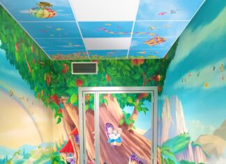 Inaugurata la nuova sala di attesa della Neuroradiologia del Fazzi