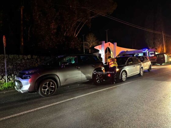 Tamponamento a catena sulla provinciale: muore un 87enne - Corriere Salentino