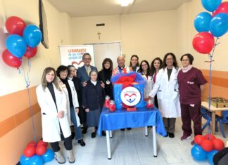 La bellezza del dono oggi si raddoppia nei reparti pediatrici del Vito Fazzi