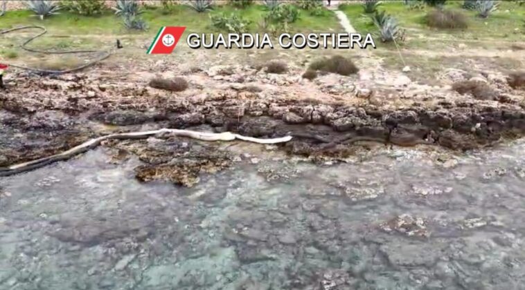 Petrolio sugli scogli, scongiurato disastro ambientale a Porto Cesareo - Corriere Salentino