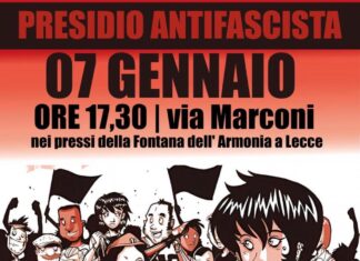 A Lecce la commemorazione della strage di Acca Larentia. I movimenti antifascisti scendono in piazza per protestare. Congedo: “Furore ideologico”