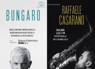 Canzoni in Bianco e Nero di Bungaro e Raffaele Casarano a sostegno di Progetto Itaca Lecce