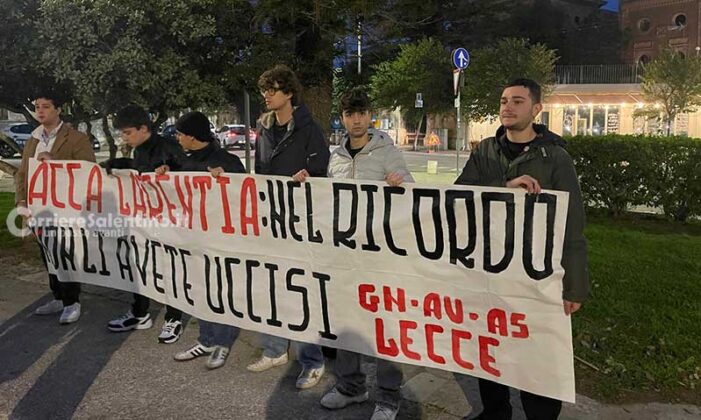 Manifestazione Acca Larentia, alcuni antifascisti raggiungono la manifestazione di destra: insulti e cori contro i ragazzi uccisi. La polizia evita lo scontro - Corriere Salentino