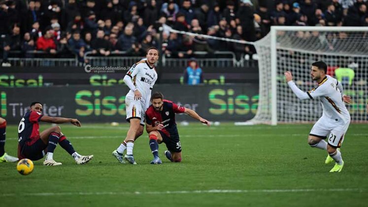 Pierotti illude il Lecce, poi il Cagliari cala il poker e fa suo lo scontro salvezza - Corriere Salentino