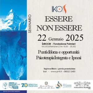 Essere non essere: un viaggio nella psicoterapia integrata e ipnosi" - Corriere Salentino