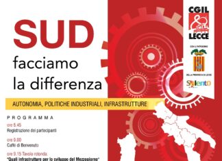 Politiche industriale e Sud, iniziativa della Cgil a Lecce