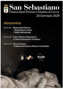 La Polizia Locale festeggia a Lecce San Sebastiano, ricco il programma della cerimonia - Corriere Salentino