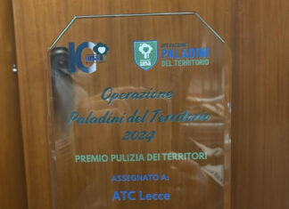 Paladini del territorio: Atc Lecce premiata a Verona