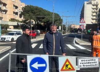 Riapre il primo tratto di viale Rossini a Lecce: completato in soli 8 giorni