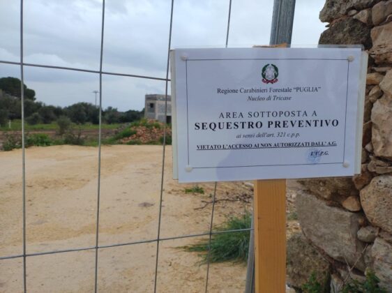 Piscina abusiva in area vincolata, la scoperta nel basso Salento grazie all’elicottero - Corriere Salentino