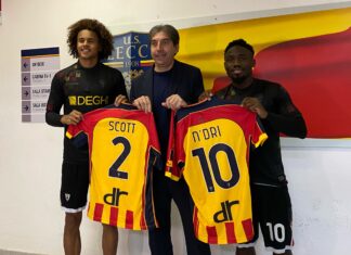 N’Dri: “Ecco cosa mi ha detto il mister prima di entrare in campo”. Scott: “Baschirotto un esempio da seguire”. Trinchera presenta i due calciatori