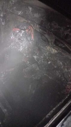 Rapine nel basso Salento, ritrovata bruciata l’auto utilizzata dai malviventi - Corriere Salentino