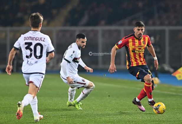 Le pagelle dei giallorossi in Lecce-Bologna: bene la difesa - Corriere Salentino